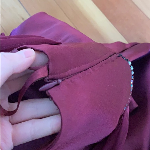 Merlot Evening Gown / Bridesmaid’s Dress - Picture 8 of 9